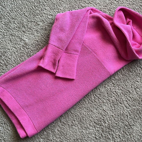 Free People Ottoman Slouchy Tunic in Electric Pink - Picture 4 of 4